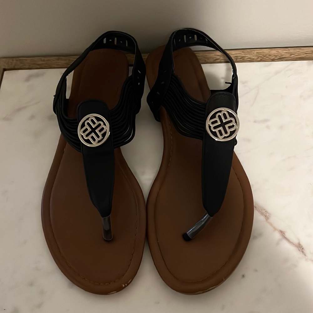 Black sandals